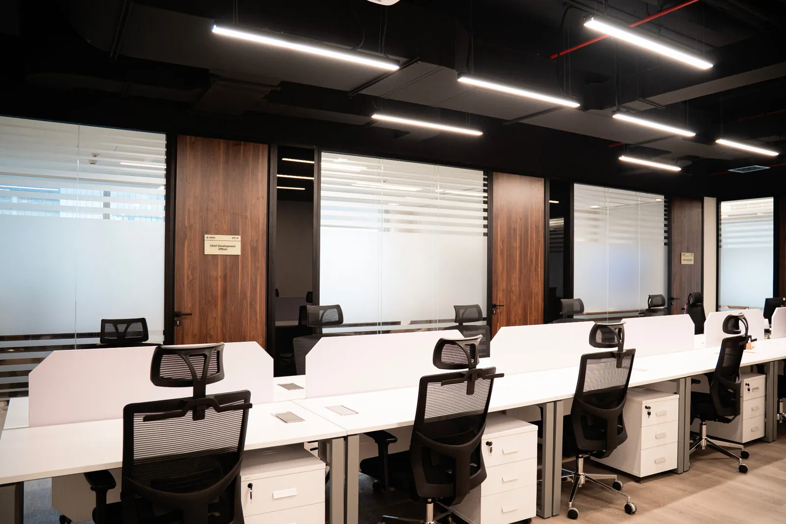 Assets Group · Financial Headquarters, executive interior glazing, Lusail, Qatar