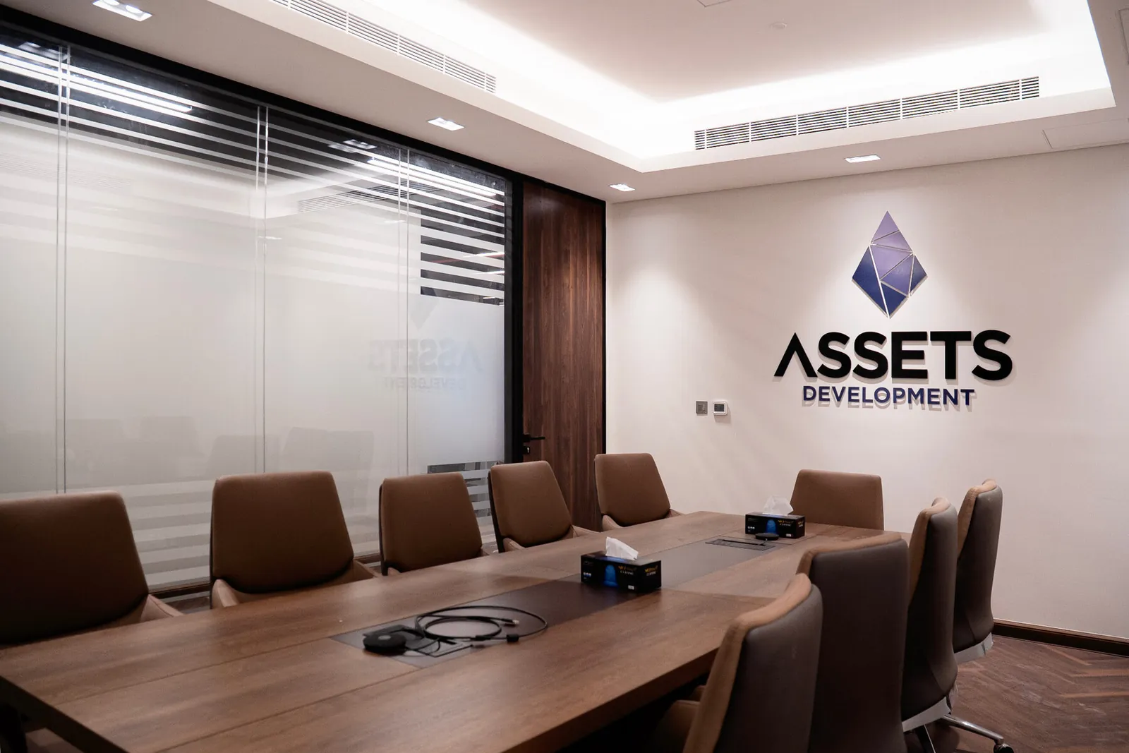 Assets Group · Financial Headquarters: installation view 2